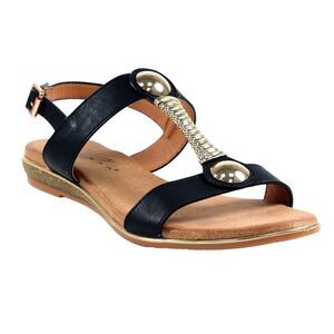 Lunar Womens/Ladies Renoir Sandals / Black